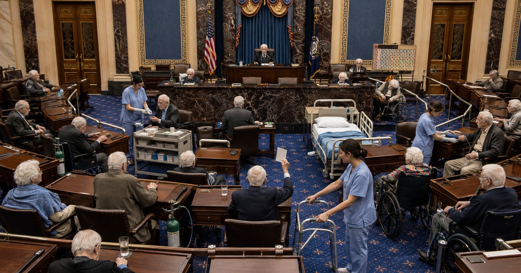 United States Senate Converted to Elder Care Facility